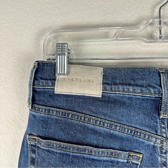 Everlane Medium Wash Straight Cropped Jeans Size 29 - Picture 4 of 8
